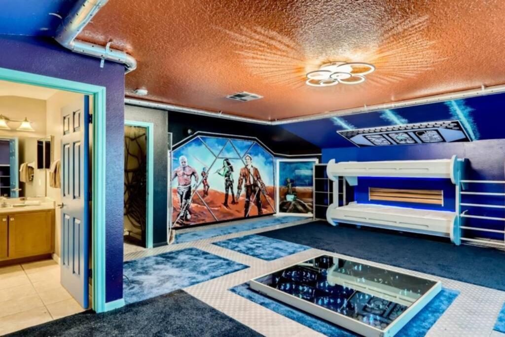 The Marvel Mansion 5Br Pool Home Near Disney World Орландо Экстерьер фото