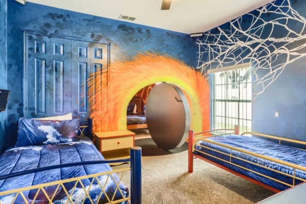 The Marvel Mansion 5Br Pool Home Near Disney World Орландо Экстерьер фото